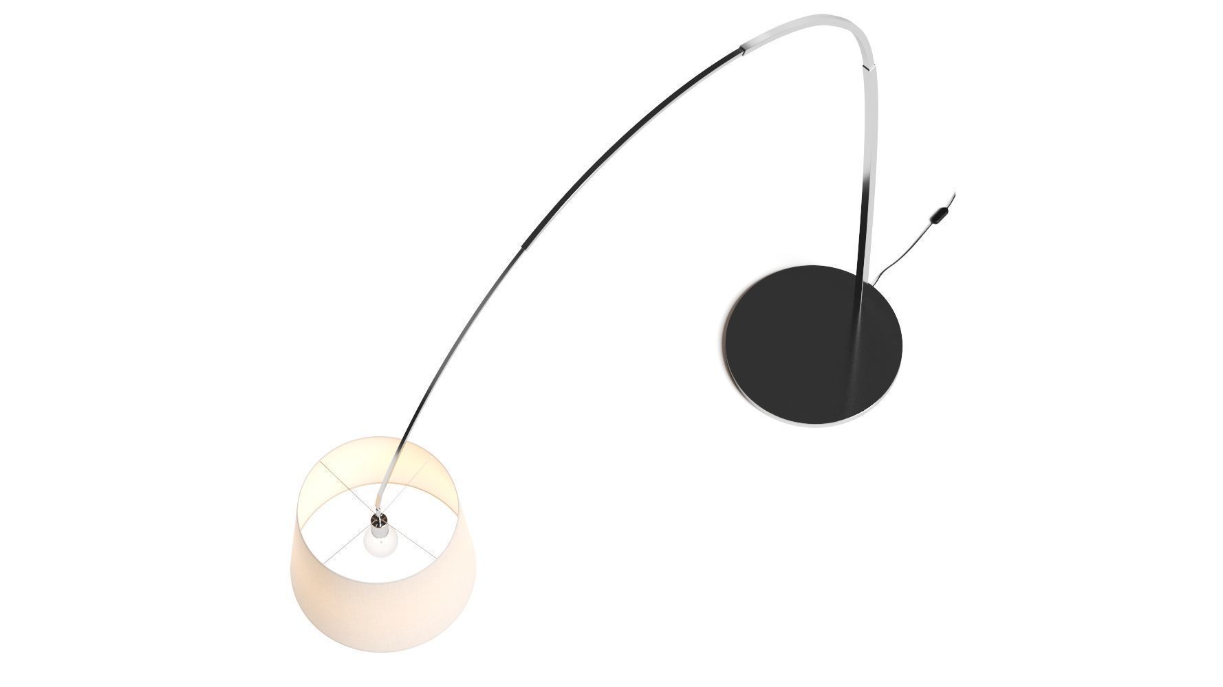 La Forma - Ideal Lux Dorsale Pt1 Floor Lamp 3D model_1