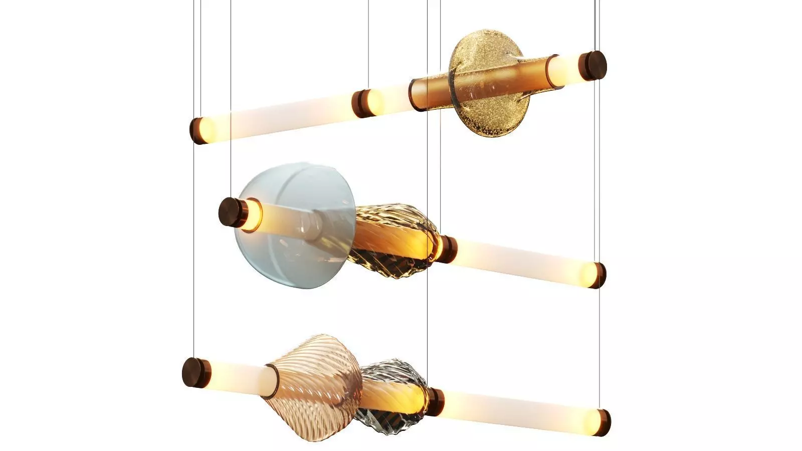 Gabriel Scott Luna Kaleido Pendant Lamps Complication 1 3D model_0