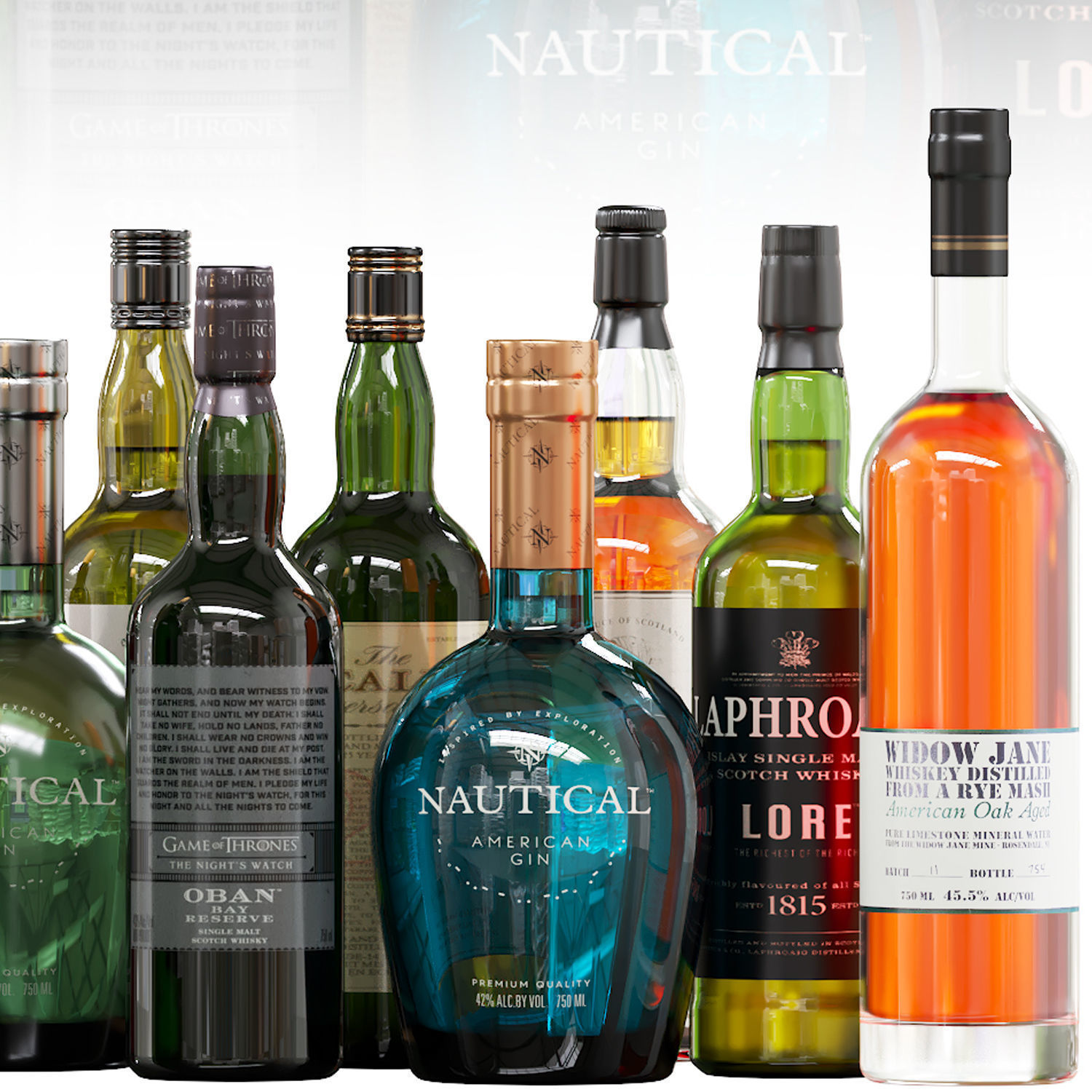 Bottles Collection liquor _9