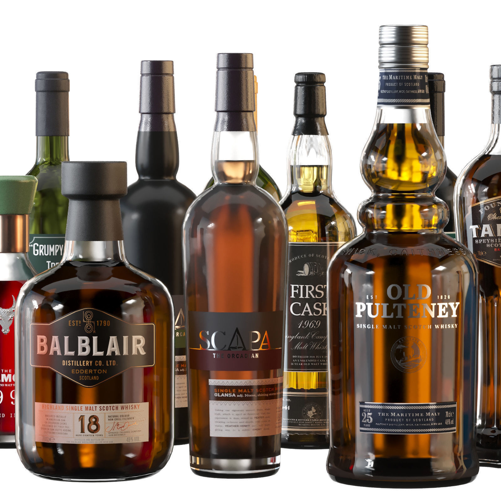 Bottles Collection liquor _12