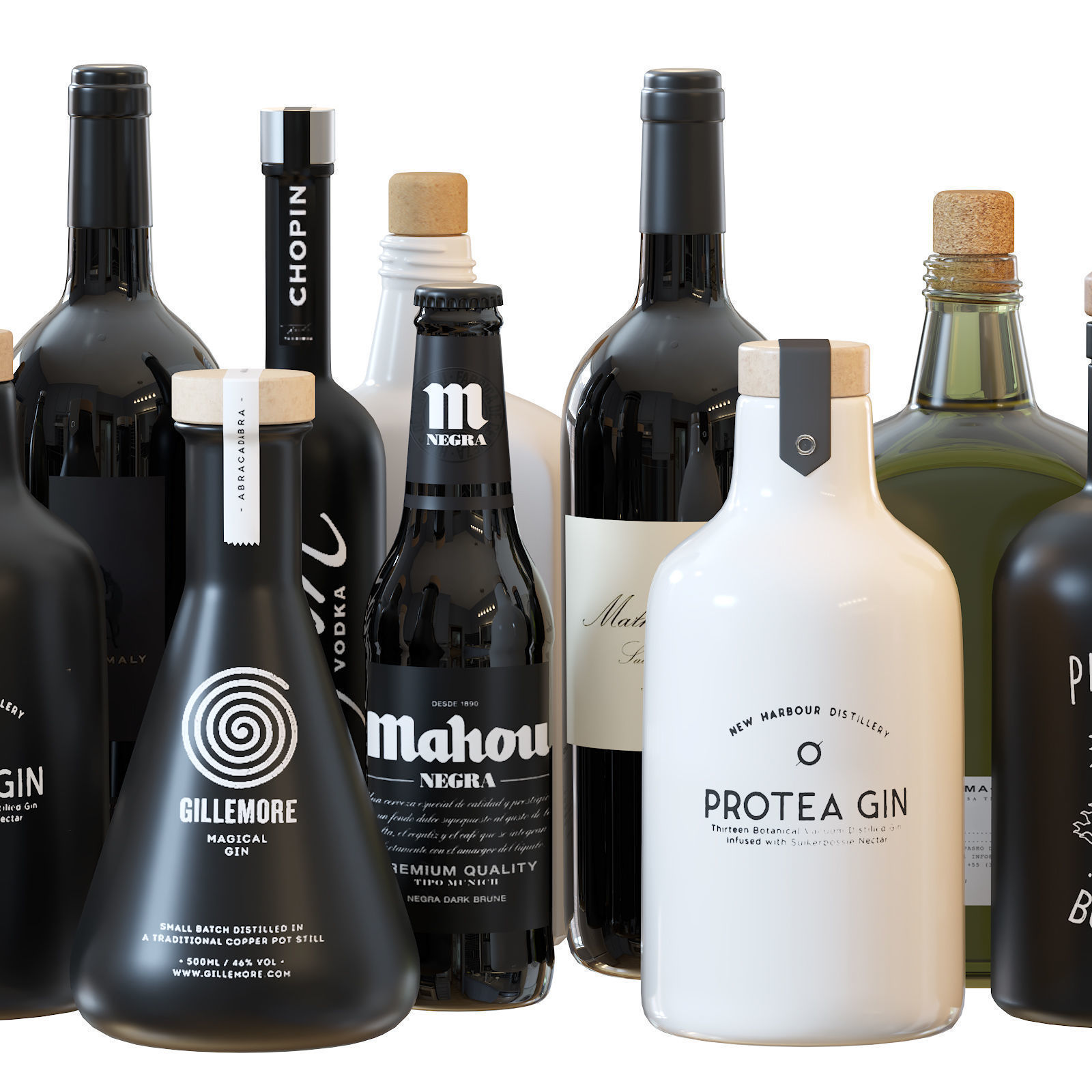 Bottles Collection liquor _16