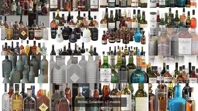 Bottles Collection liquor 