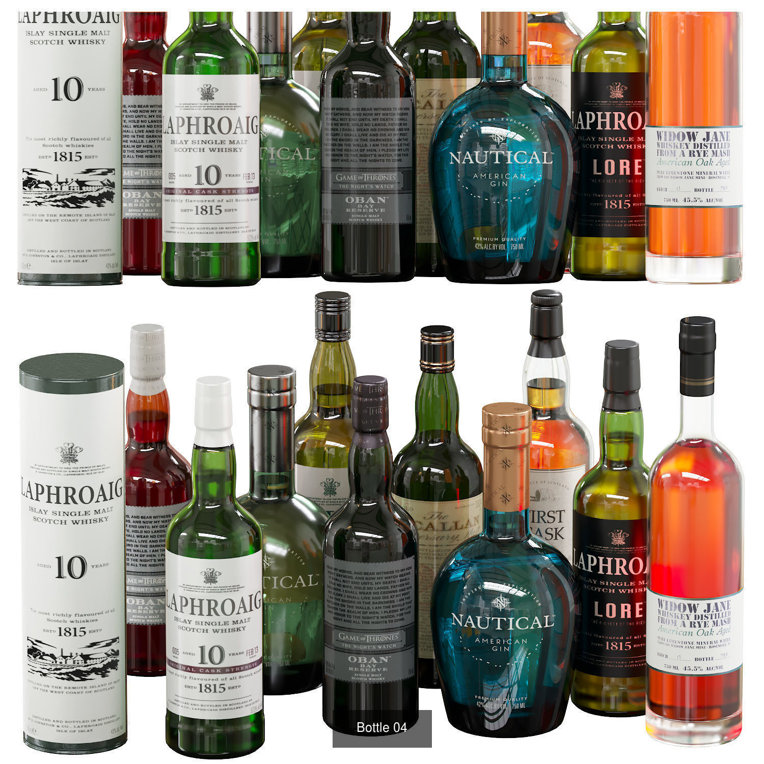 Bottles Collection liquor _4