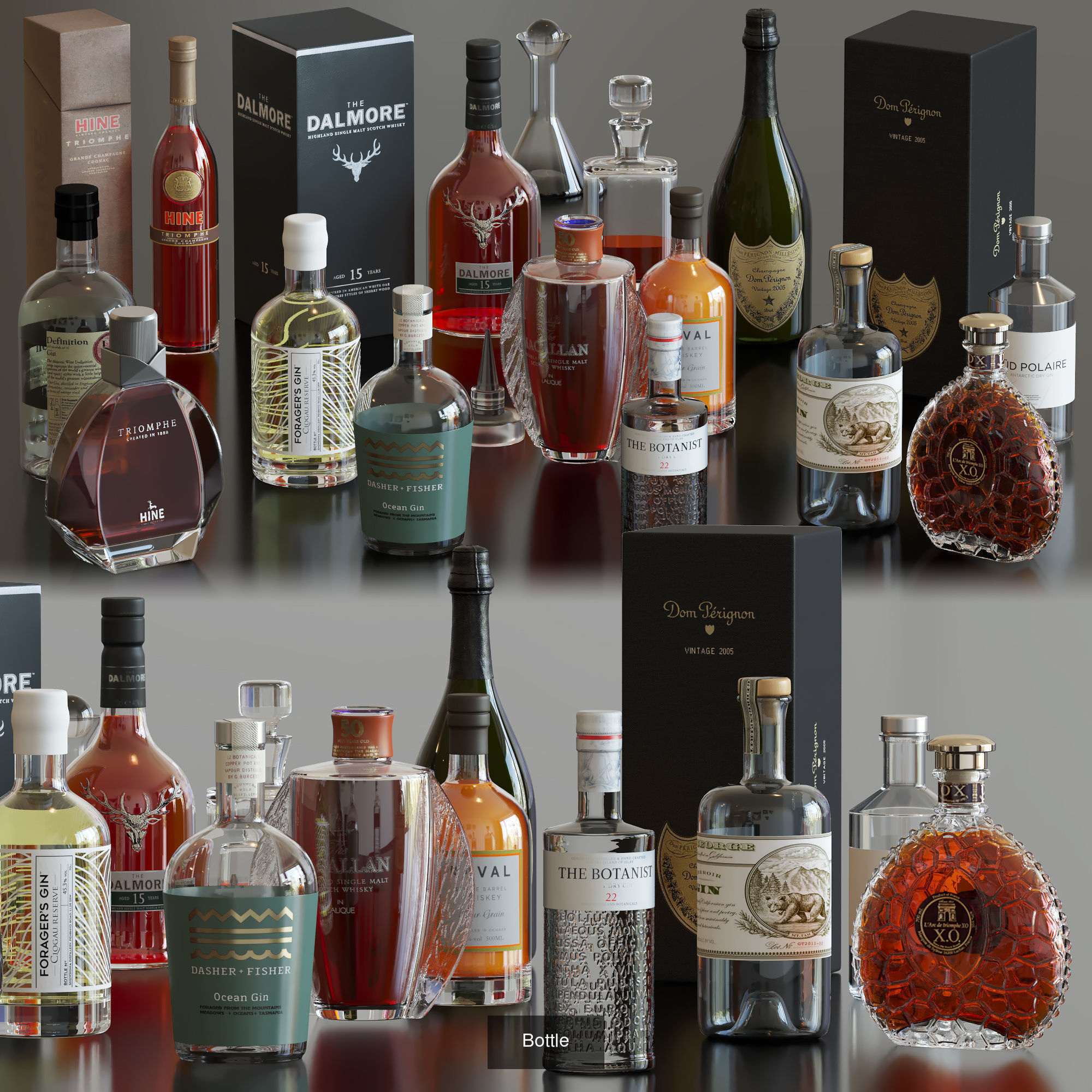 Bottles Collection liquor _1