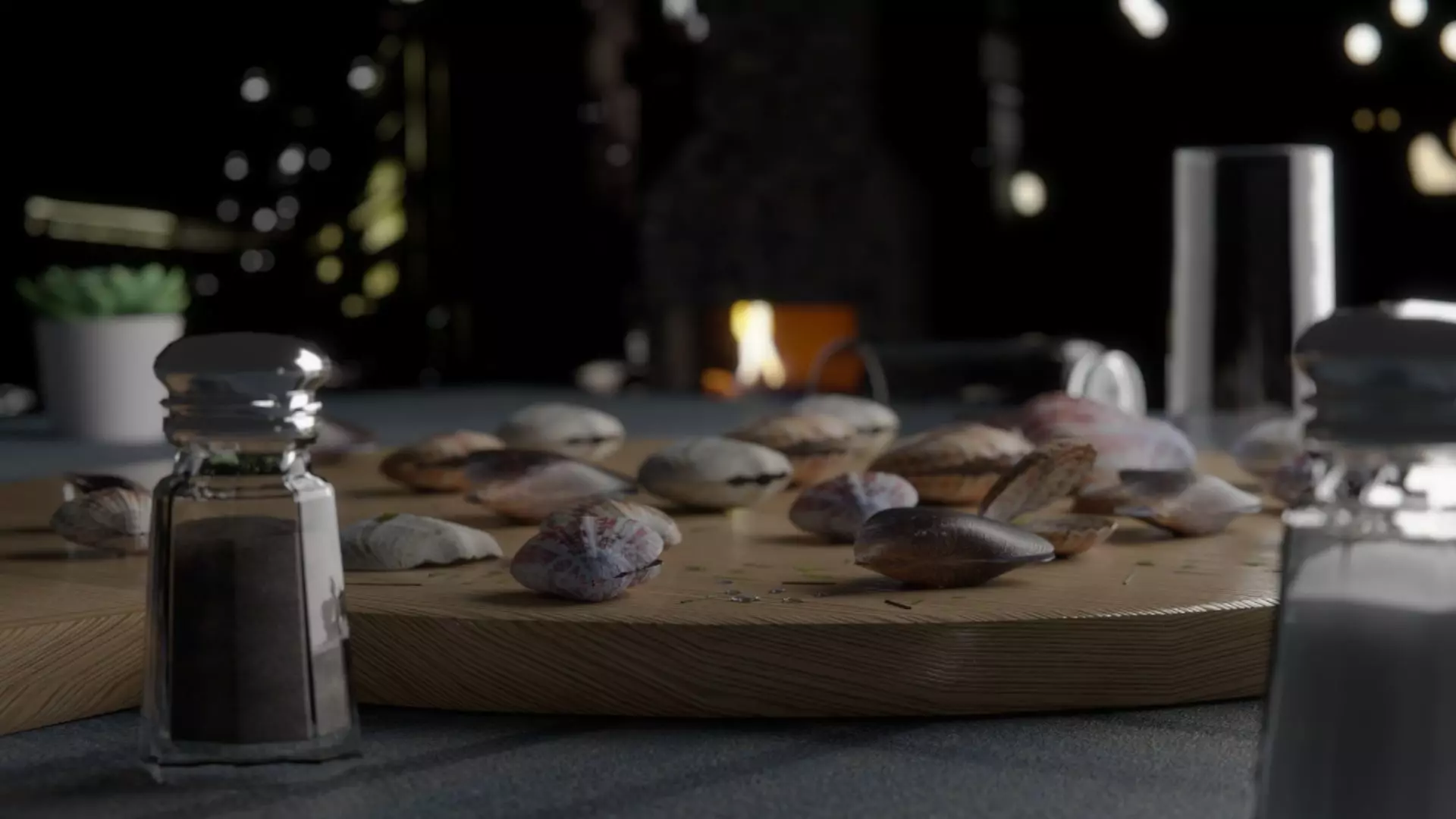 3d  Sea shell  realistic render 3D model_0