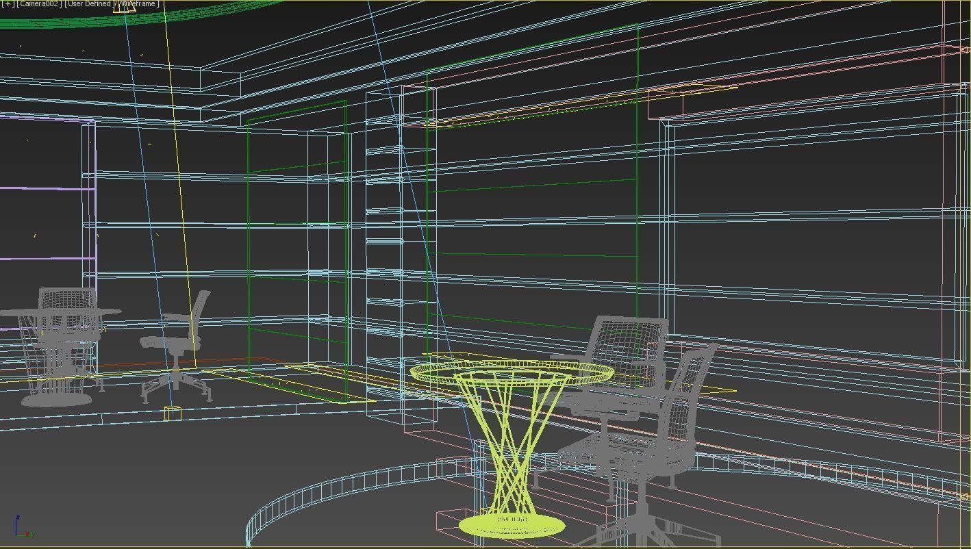 TV Studio 01 3D model_5