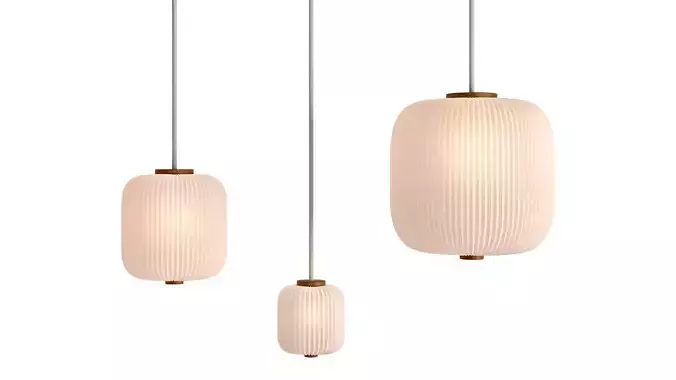 Opal Pendant EK61 Set by Esben Klint