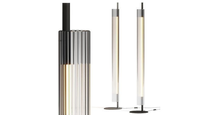 Insolit Glass Floor Lamp 3D model