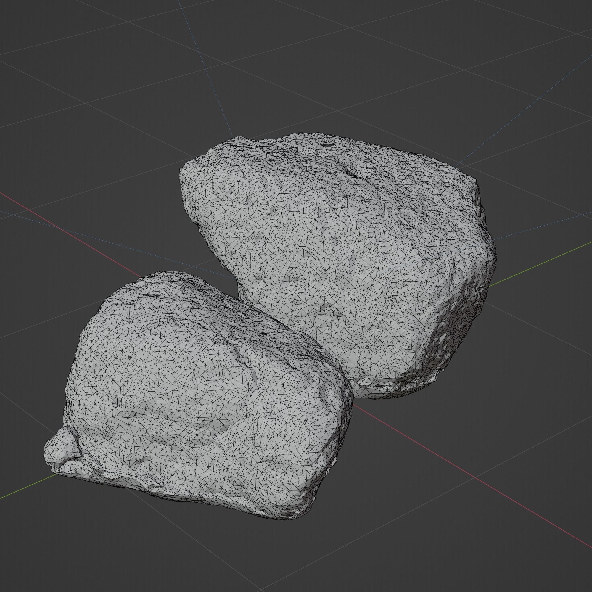 Rock 003 3D model_8