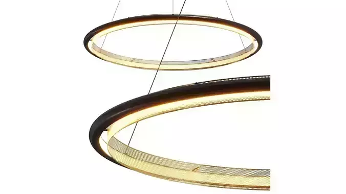 West Elm Perforated Floor Lamp