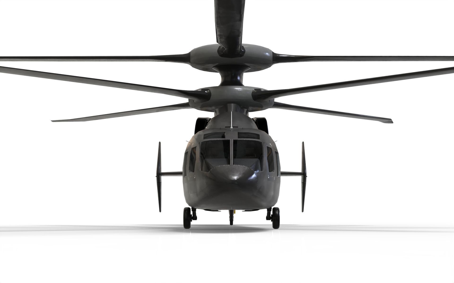 Sikorsky Boeing SB 1 Defiant helicopter 3D model_5