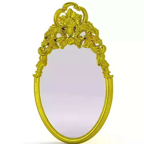Types of mirrors in classic style 3D Free 3D print model