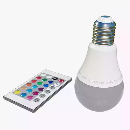RGB Light bulb with Remote control