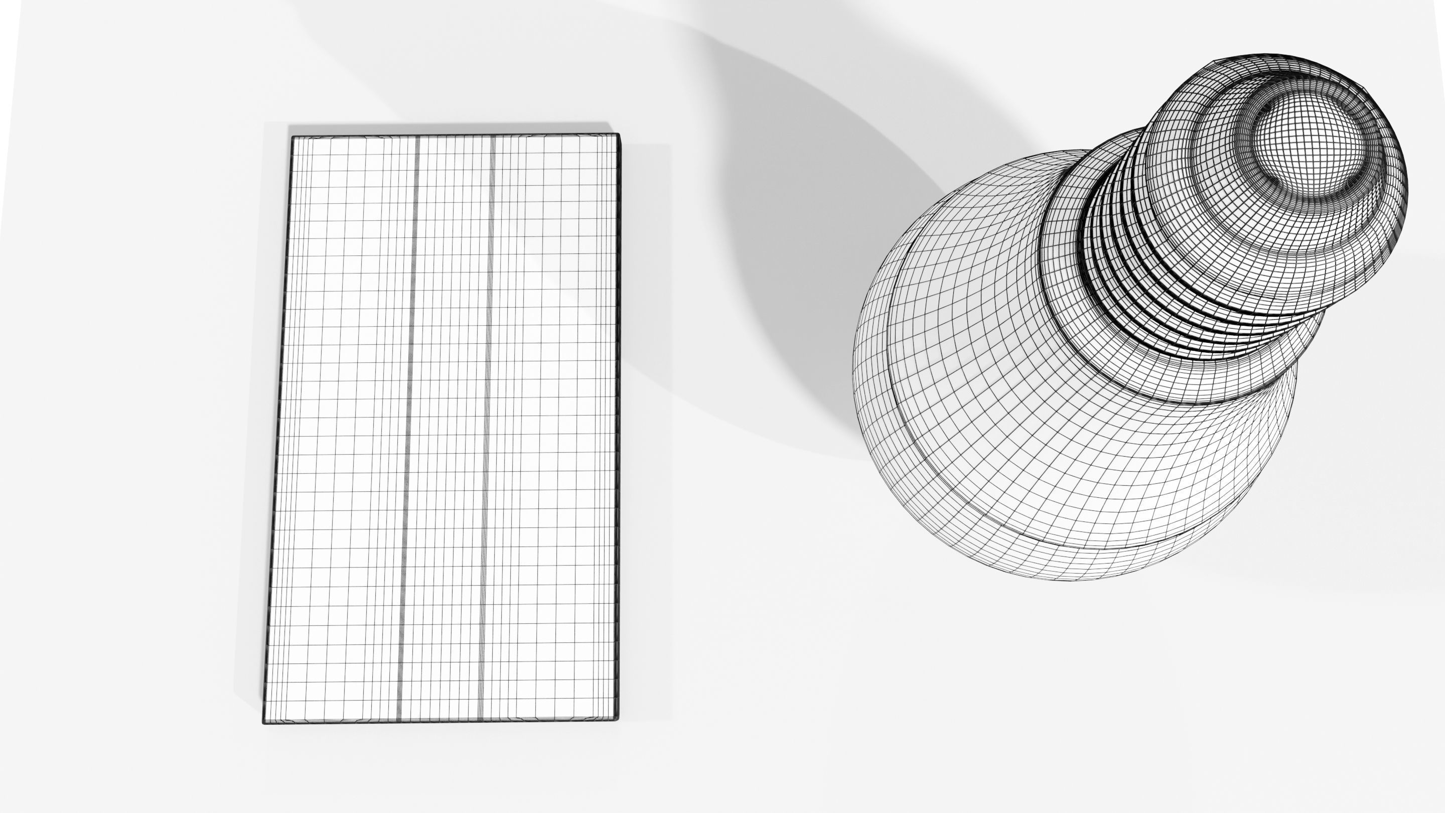 RGB Light bulb with Remote control 3D model_19