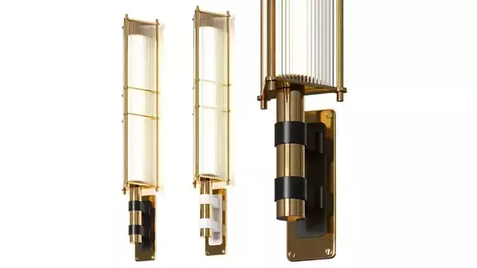 Bert Frank Arbor Wall Lamp 3D model