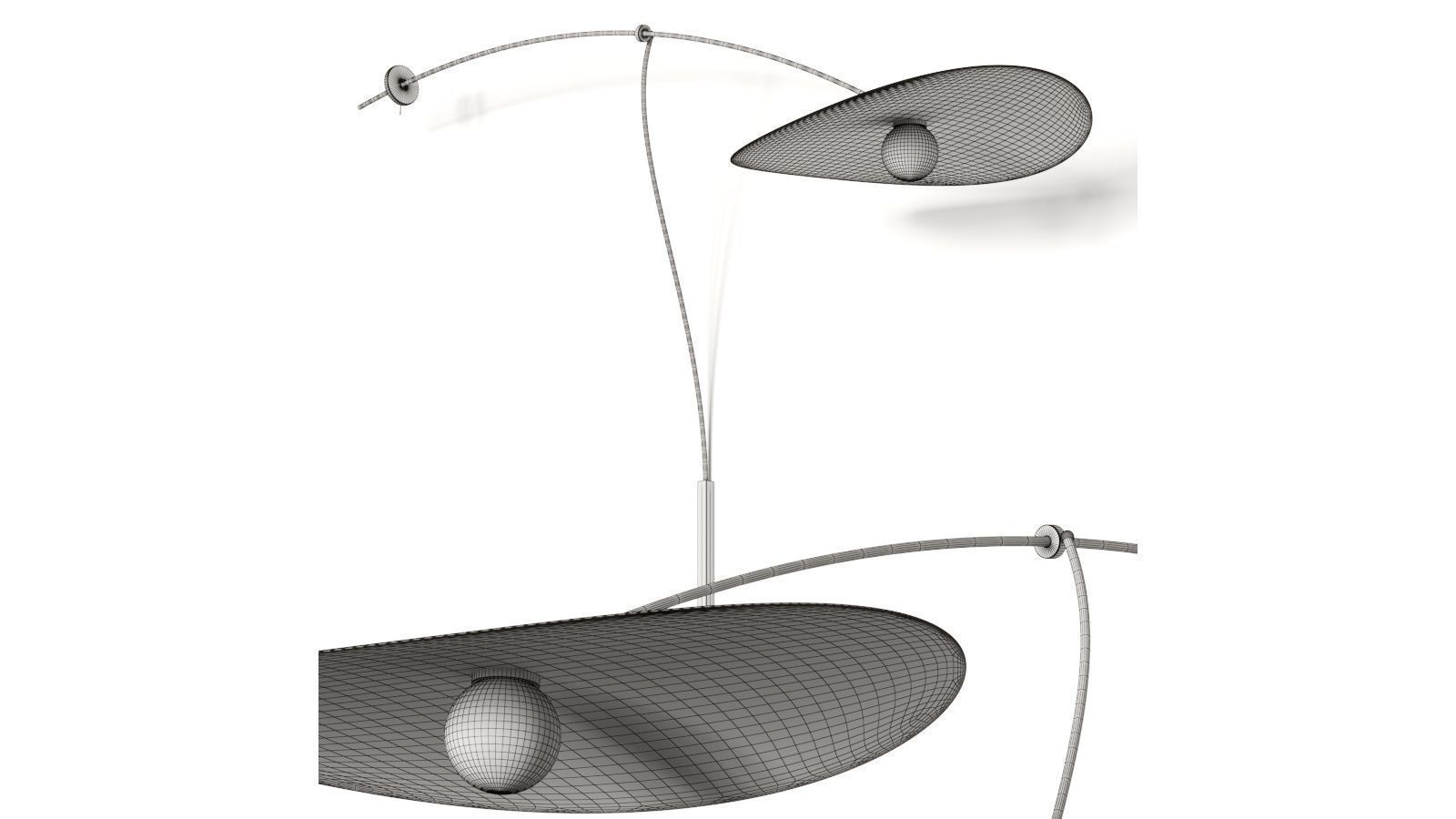 L and G Studio Myrna Wall Mobile Lamp 3D model_1