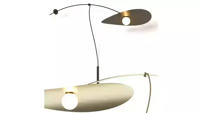 L and G Studio Myrna Wall Mobile Lamp
