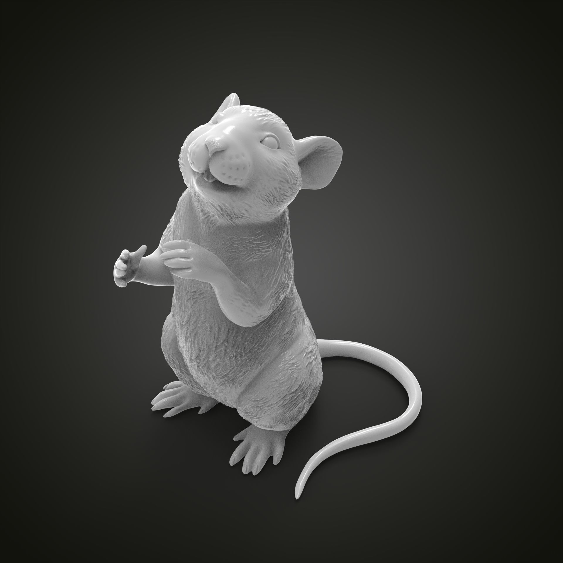 Mouse rat 3D model 3D printable | CGTrader