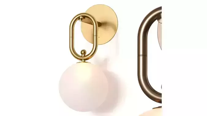 Volker Haug Studio Missing Link Wall Lamp