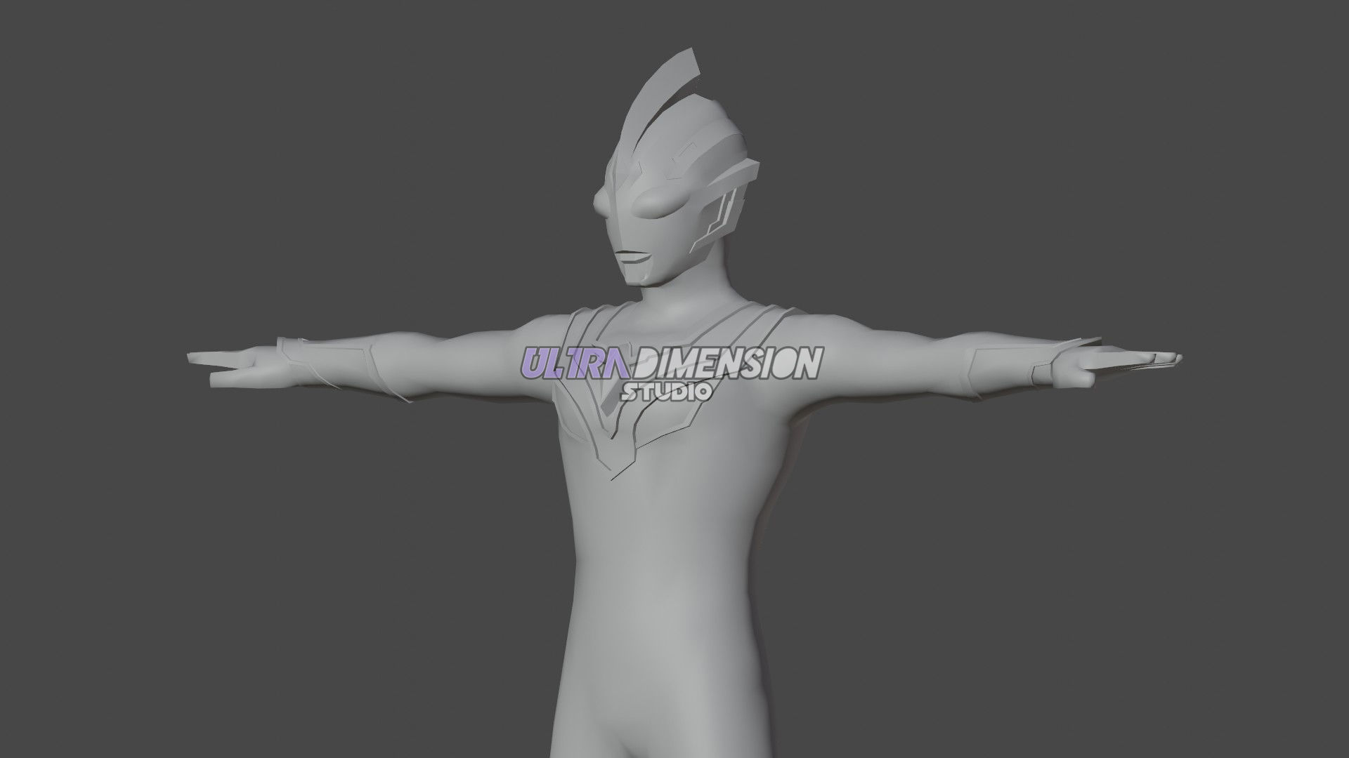Ultraman Trigger Multi Type - 3D Model 3D model_1