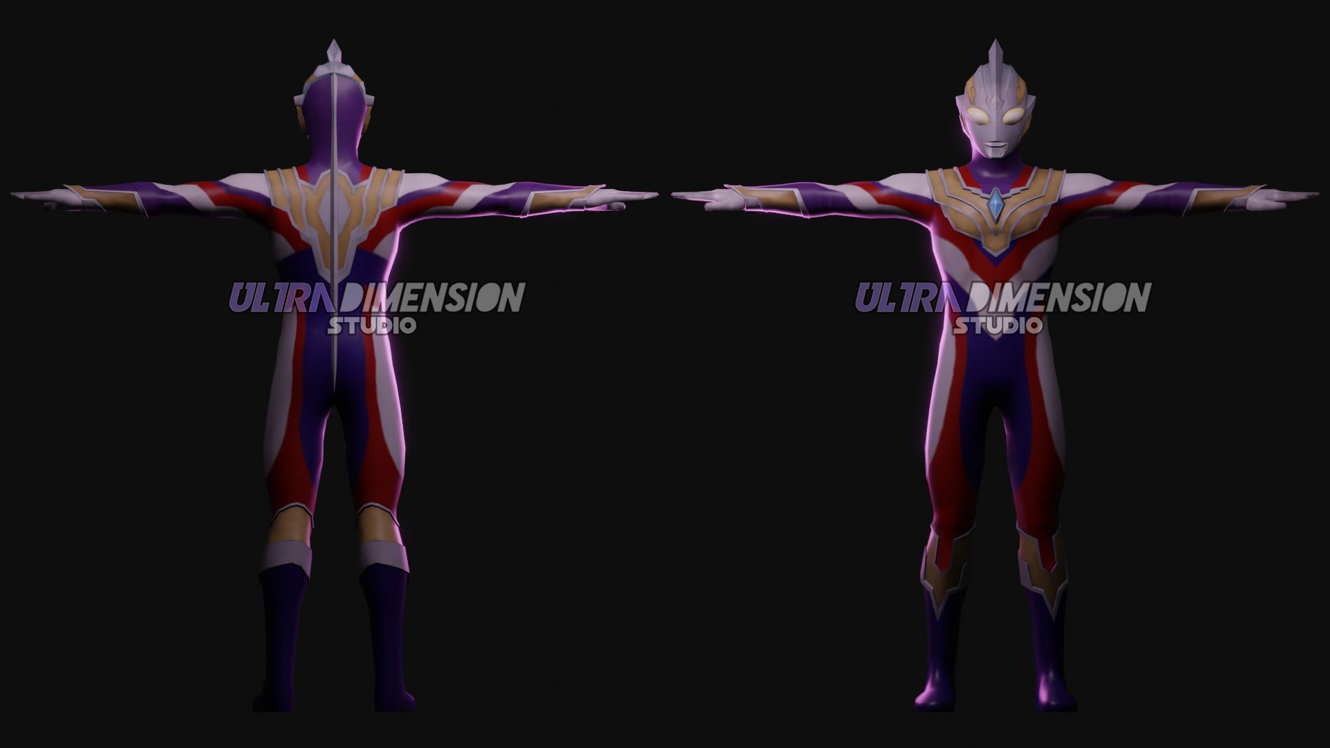 Ultraman Trigger Multi Type - 3D Model 3D model_6