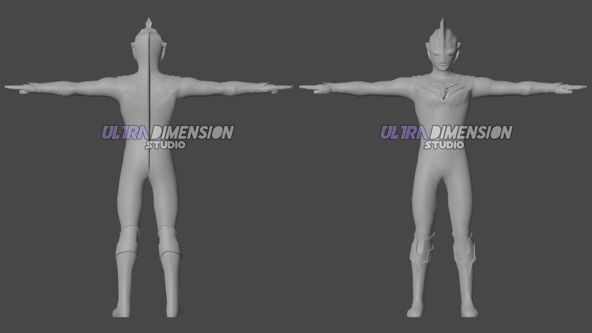 Ultraman Trigger Multi Type - 3D Model 3D model_7