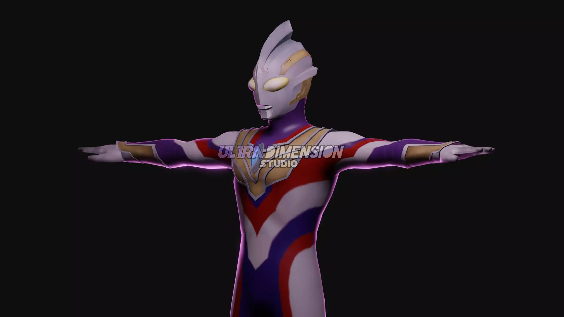Ultraman Trigger Multi Type - 3D Model 3D model_0