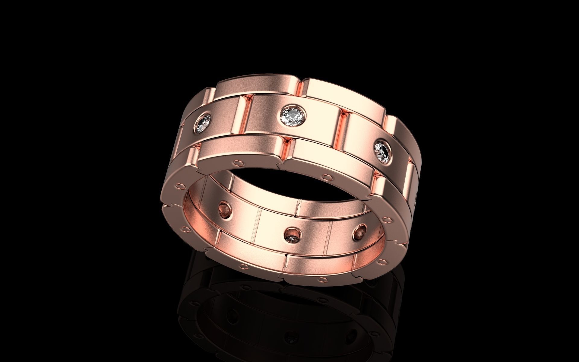 Ring 2 3d model  3D print model_2