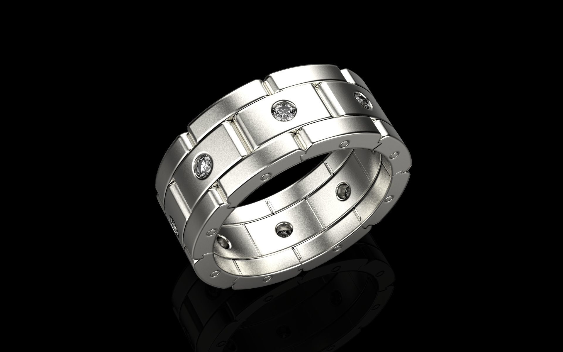 Ring 2 3d model  3D print model_1