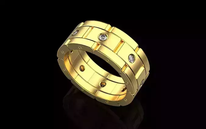 Ring 2 3d model 