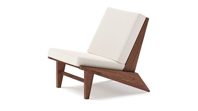 Ishinomaki Laboratory 105 Lounge Chair 3D model