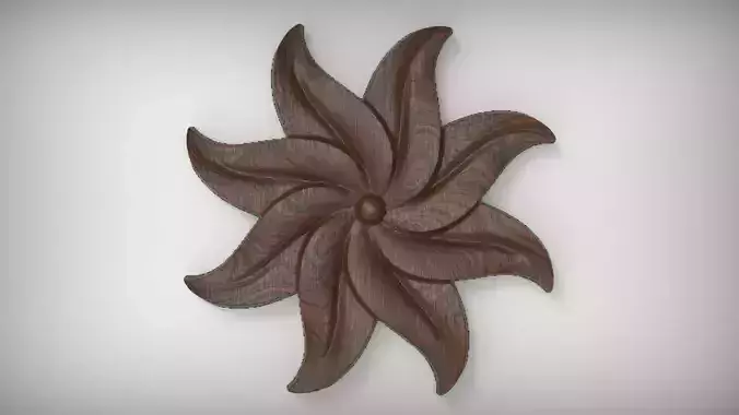 Floral Wood Carving for Furniture - 37