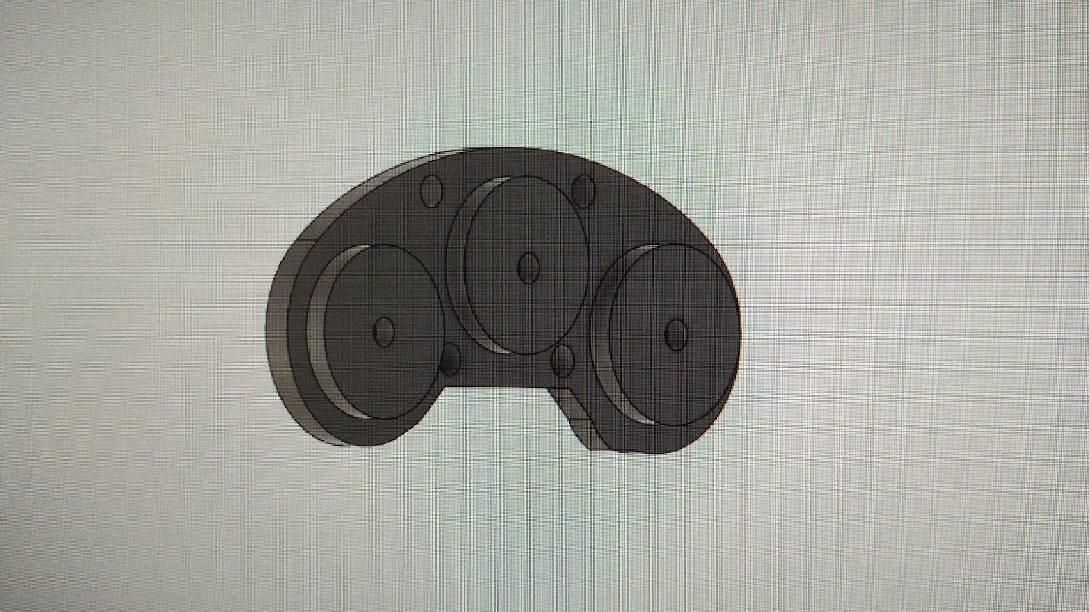 CASE FOR 18650 BATTERIES 11V 3D print model_6