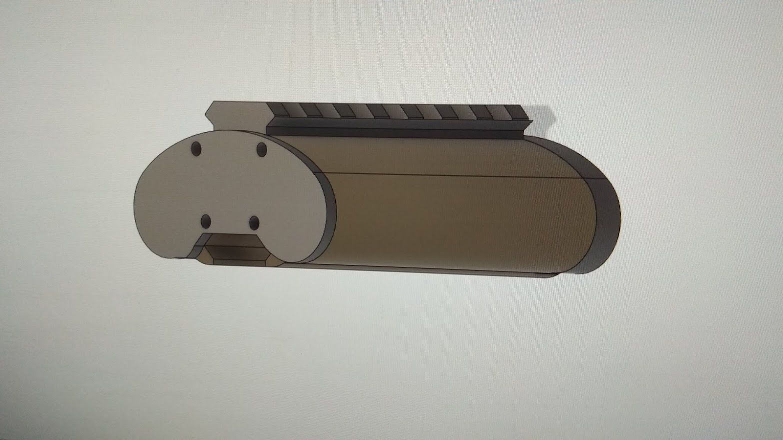 CASE FOR 18650 BATTERIES 11V 3D print model_3