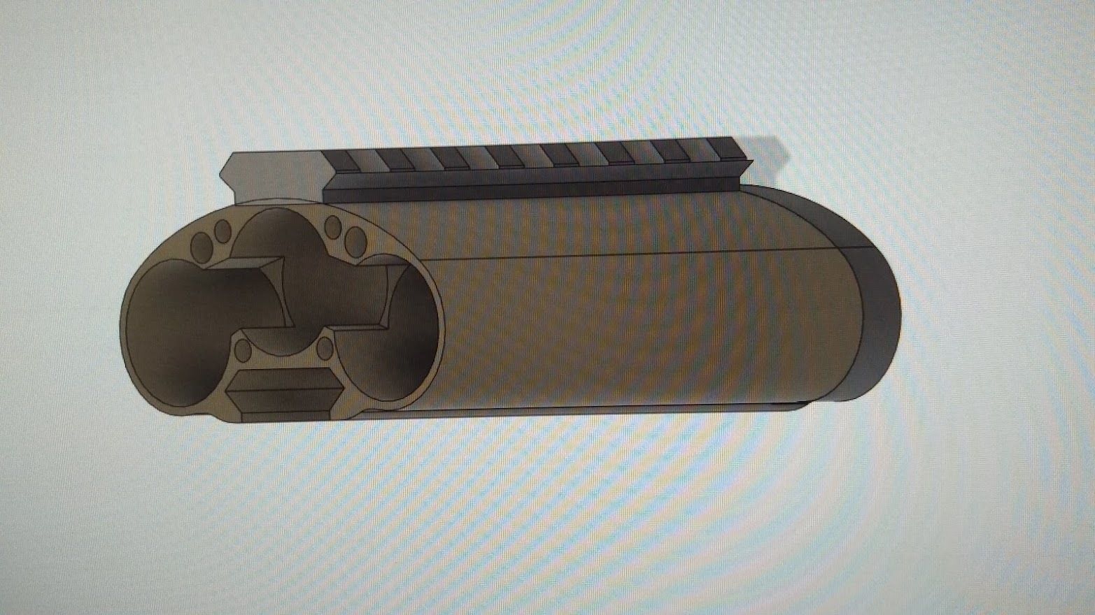 CASE FOR 18650 BATTERIES 11V 3D print model_2