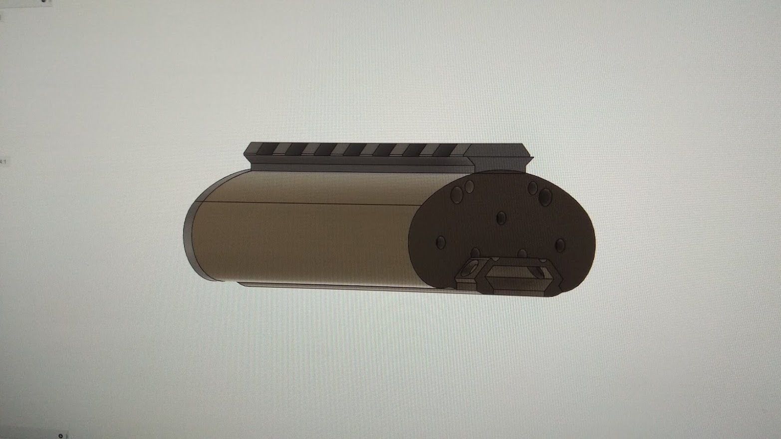 CASE FOR 18650 BATTERIES 11V 3D print model_5