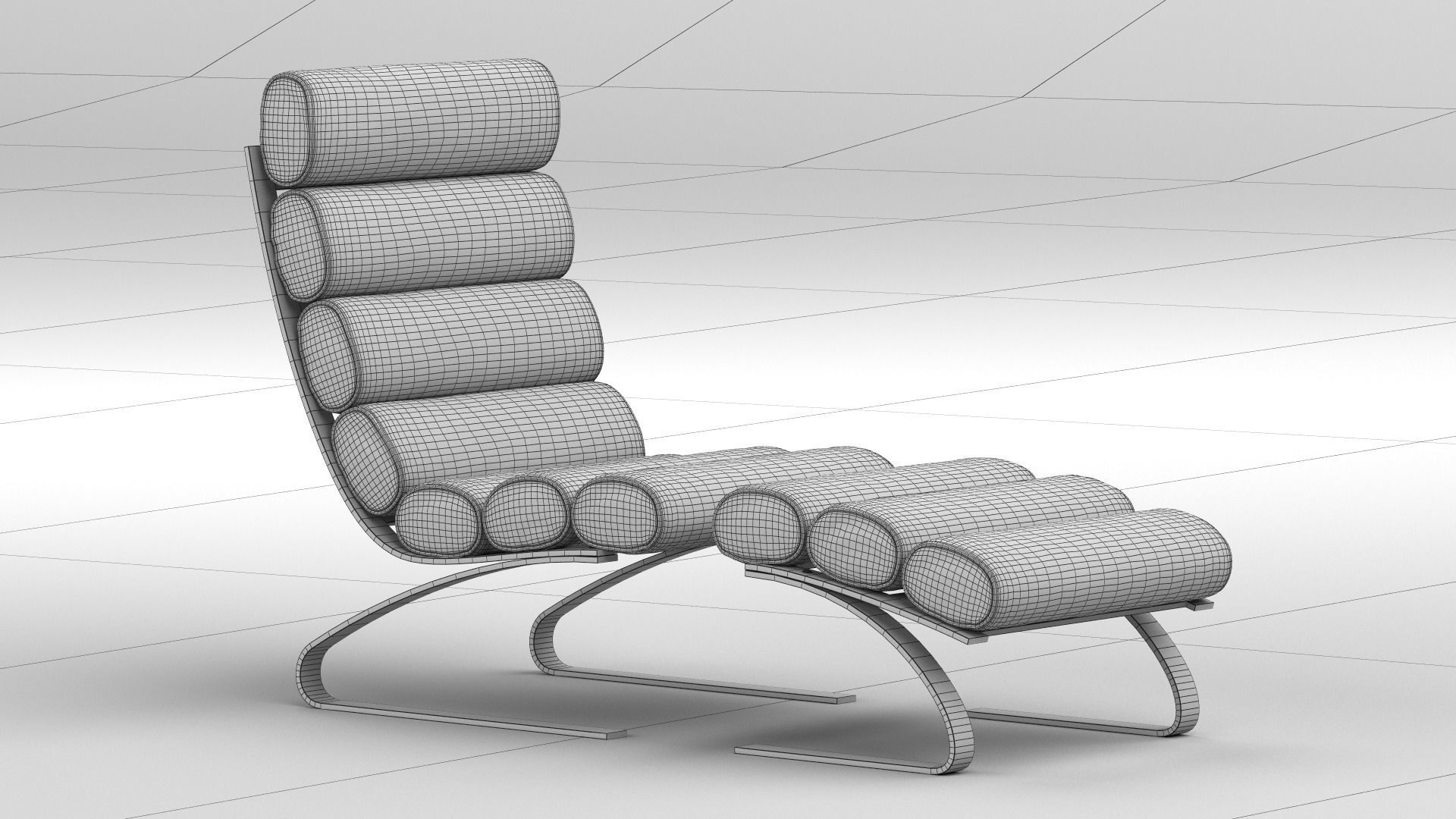 relax chair Free 3D model_2