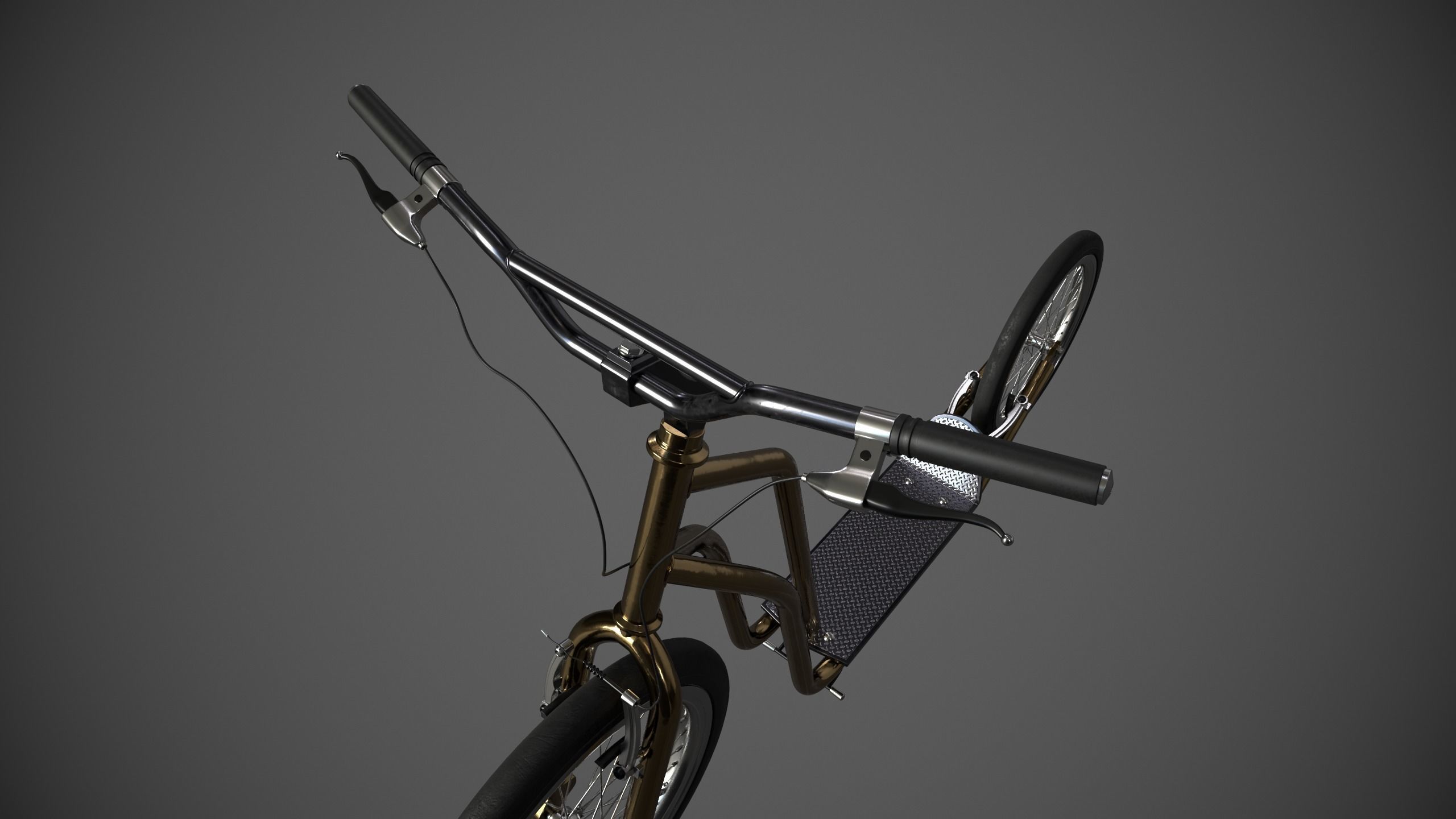 Kick Scooter 3D model_4