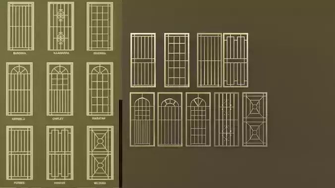 door fence asset001