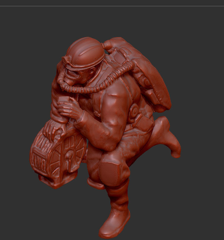 RESCUE MINER MAN 1 3D print model_6