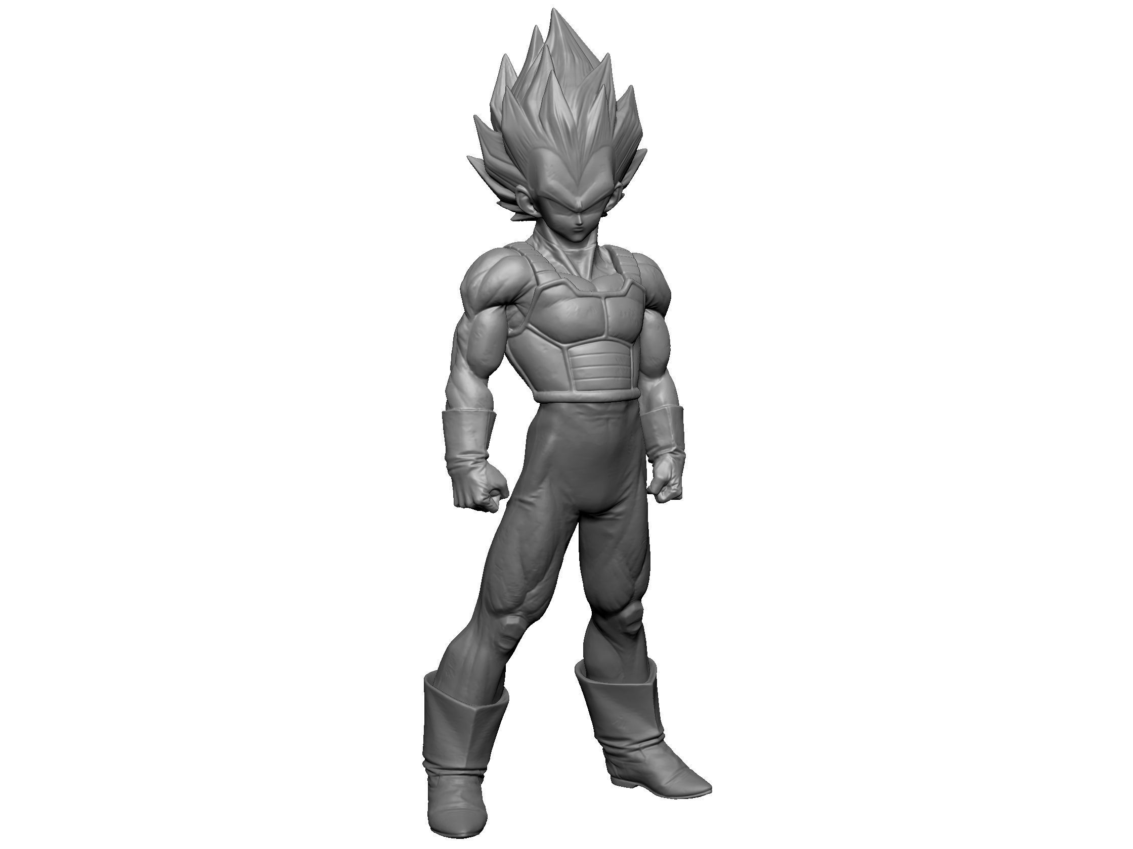 Vegeta SMSP - 32 cm V2 3D print model_1