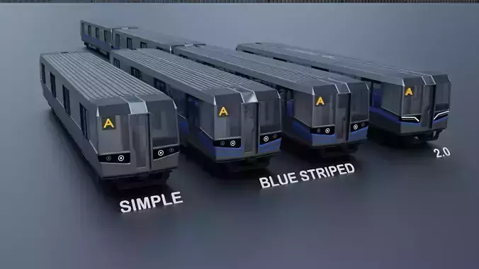 New York Subway 3D model