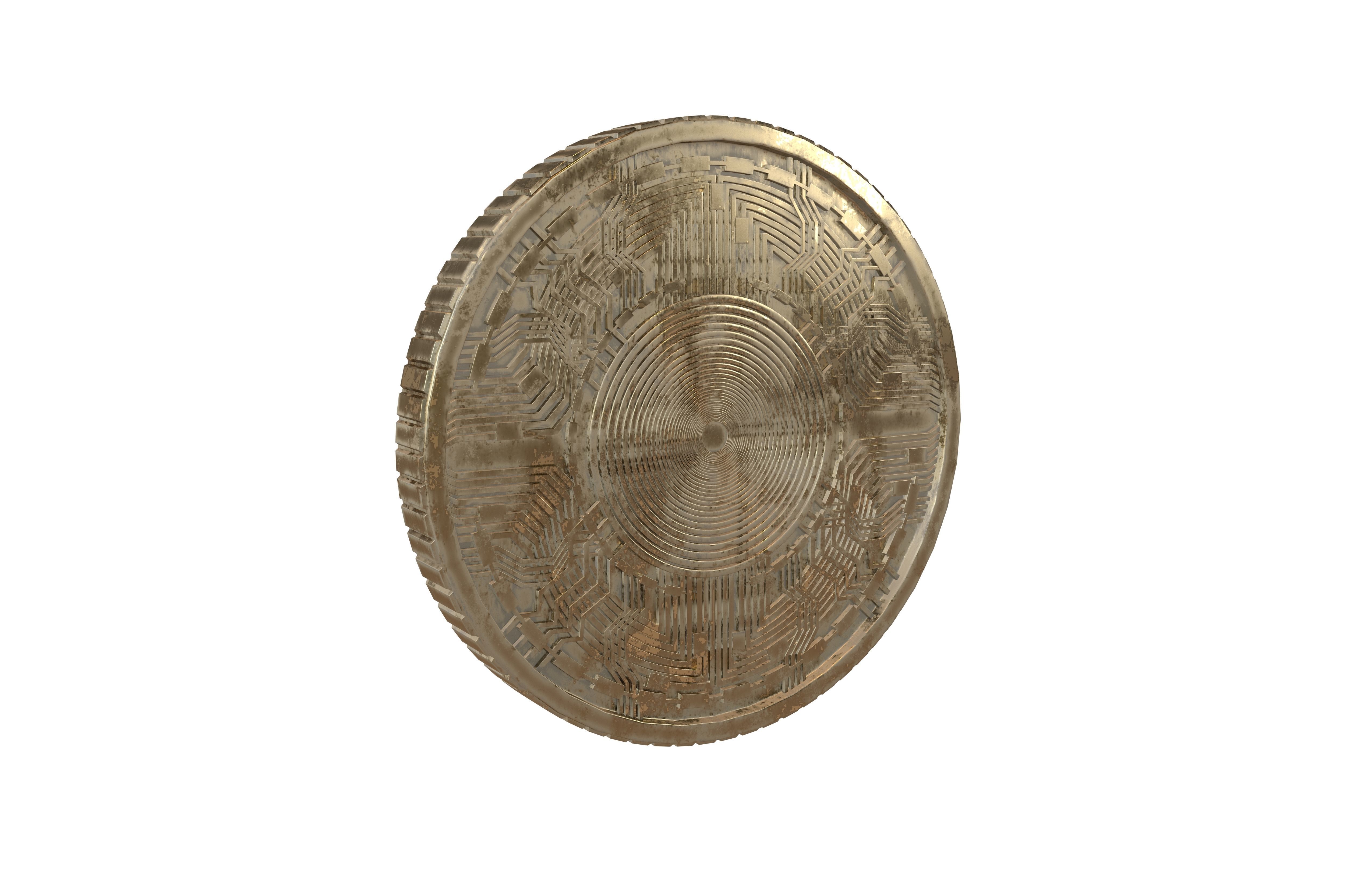 Aave Coin v5 006 3D model_5