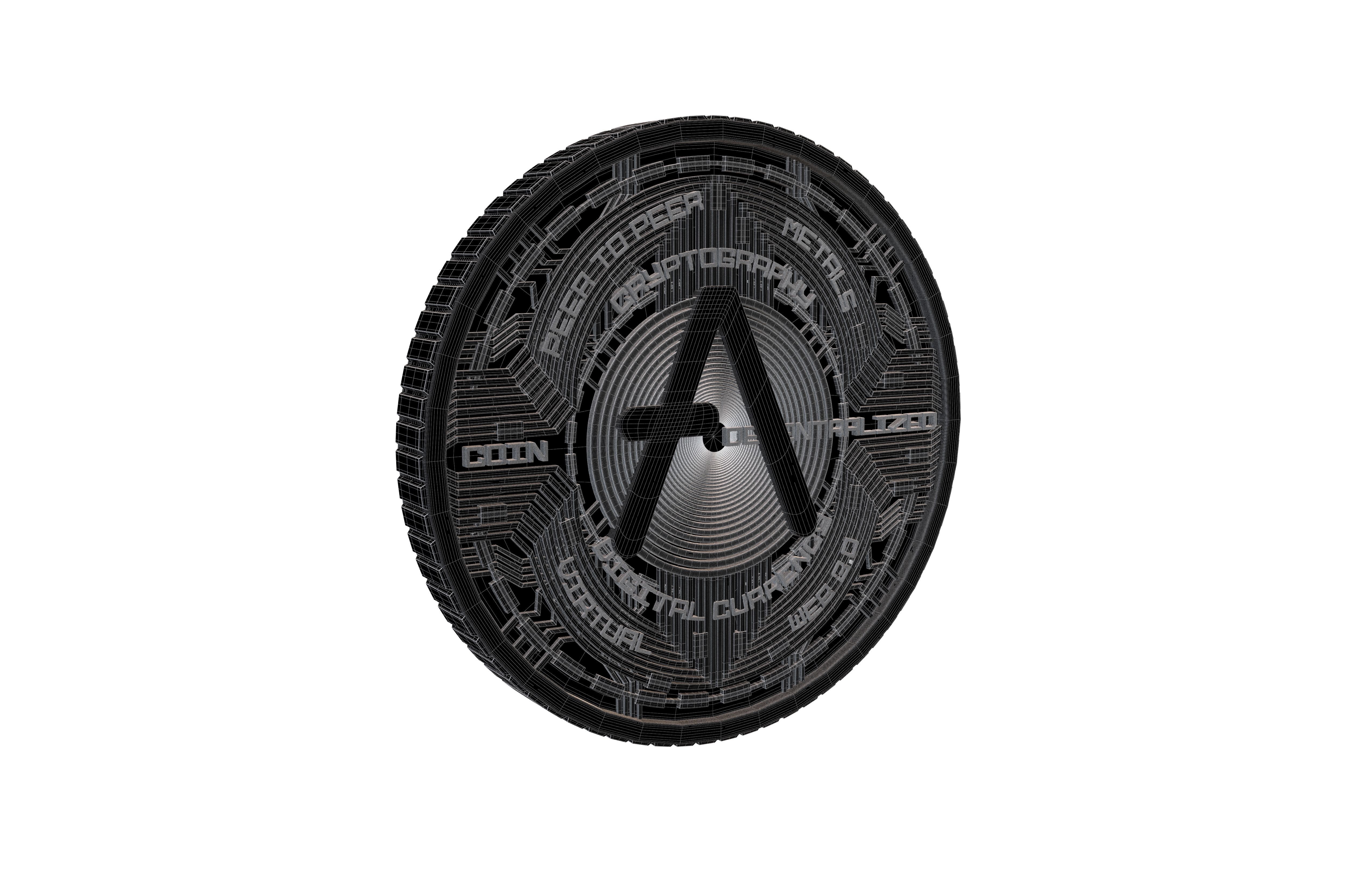 Aave Coin v5 006 3D model_9