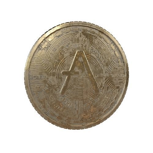 Aave Coin v5 006 3D model