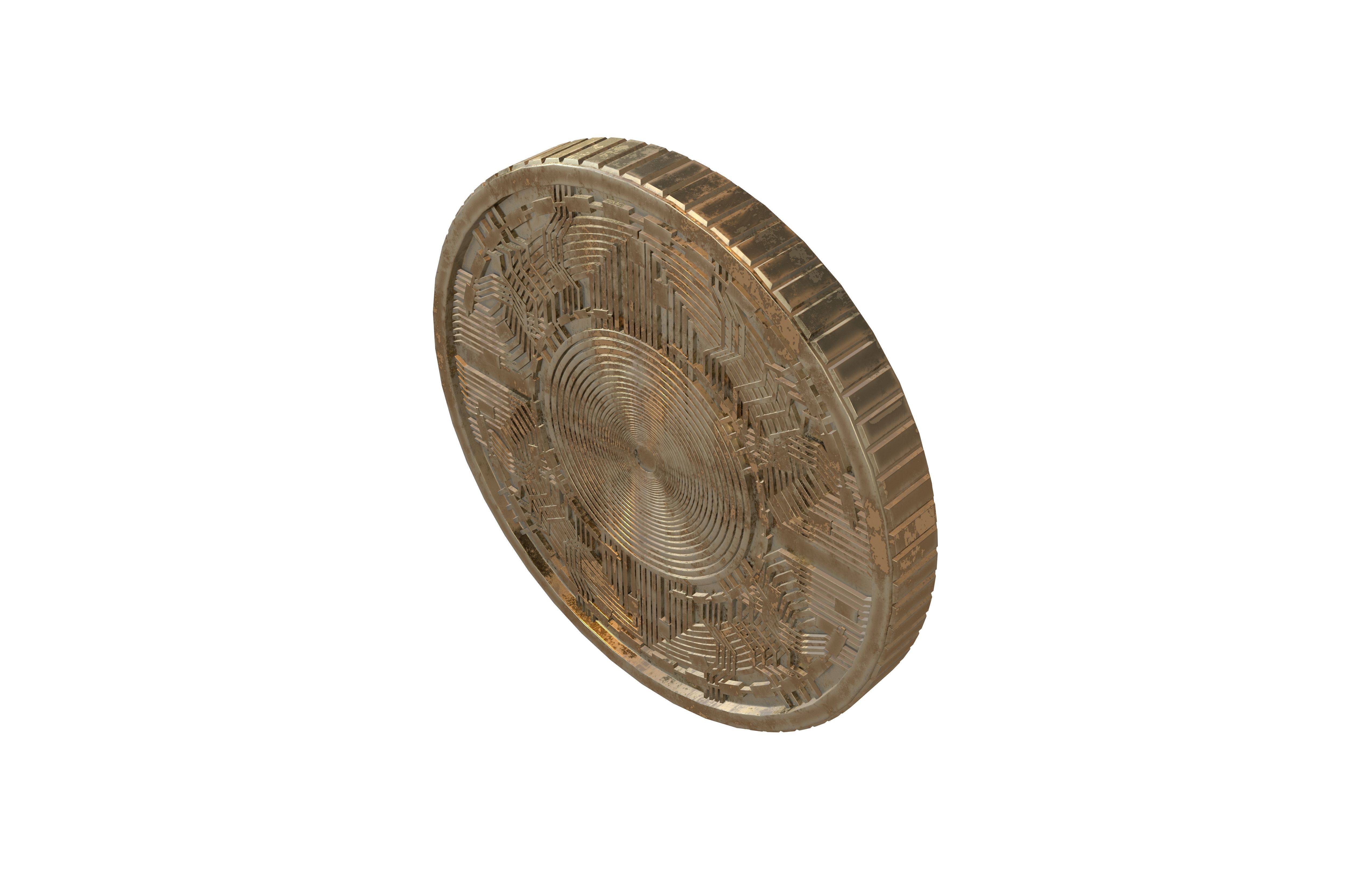 Aave Coin v5 006 3D model_6