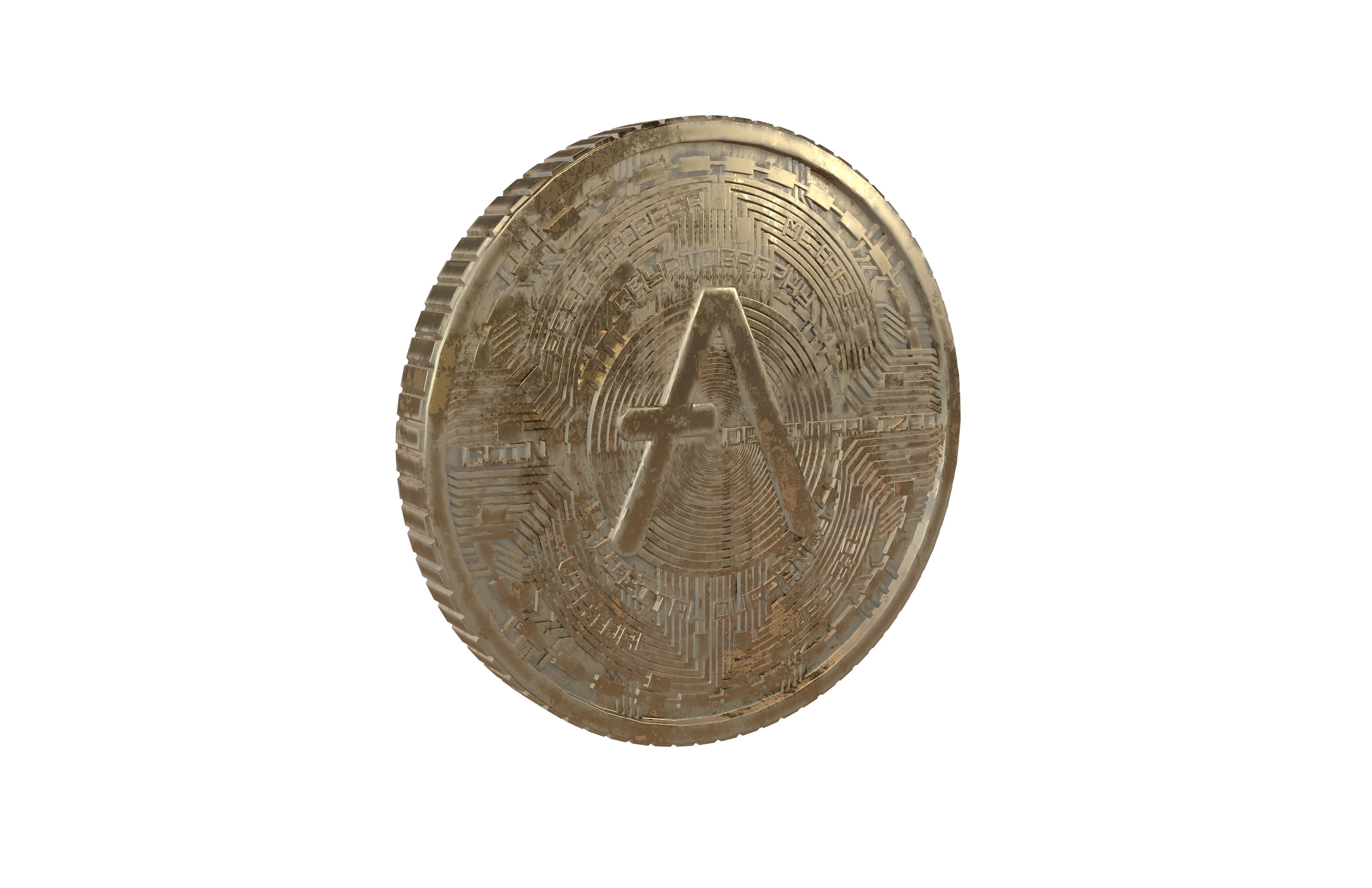 Aave Coin v5 006 3D model_3