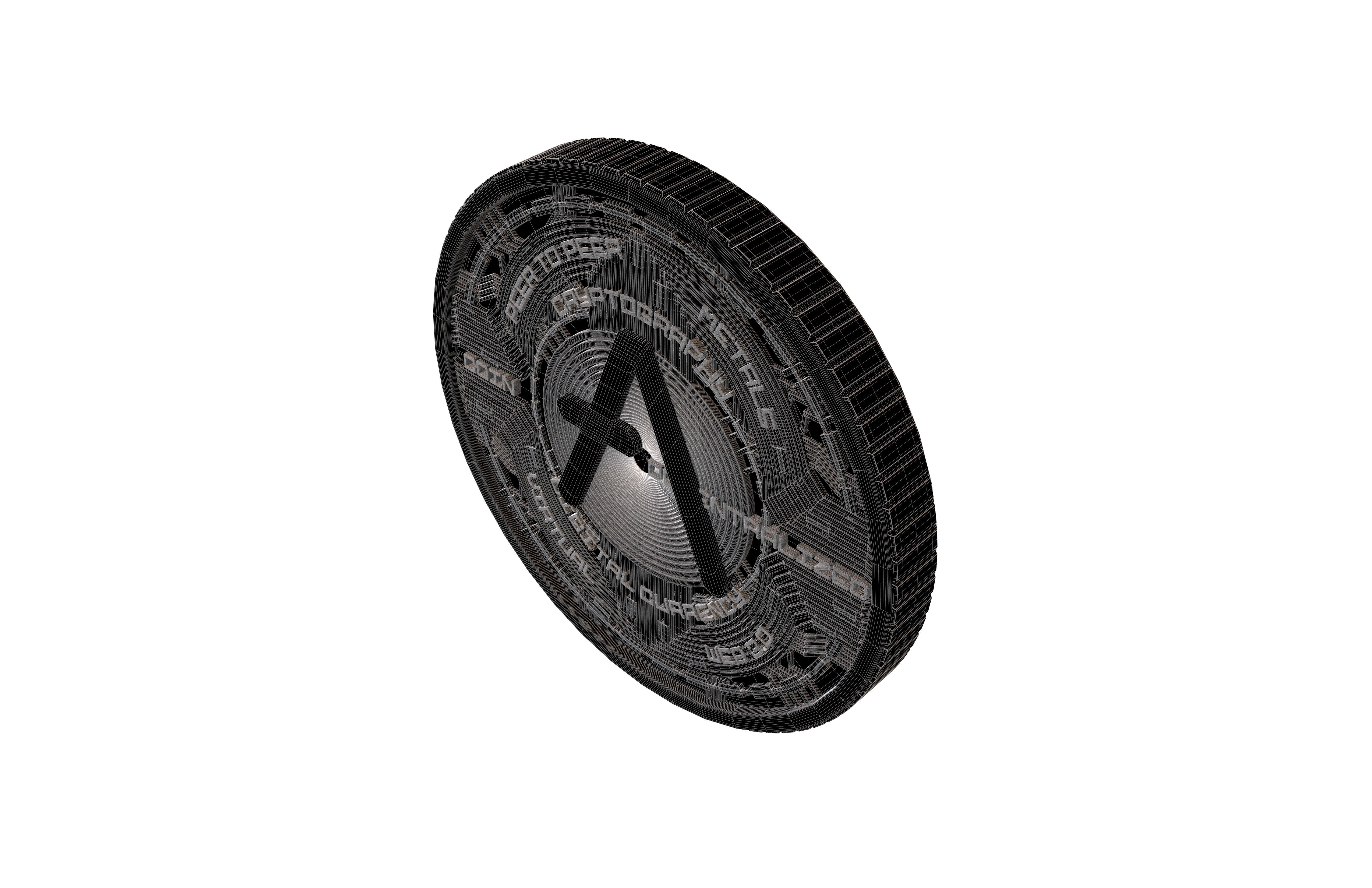 Aave Coin v5 006 3D model_10