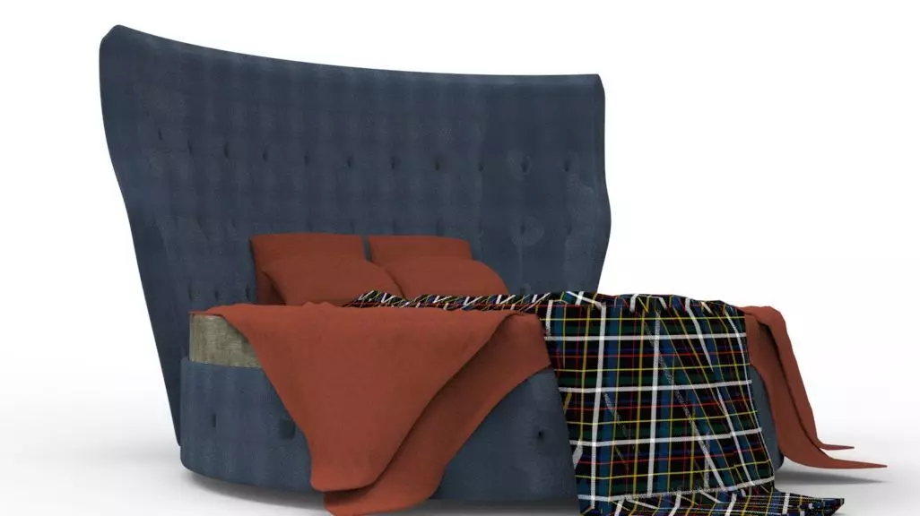 BED MODEL 05 3D model_0