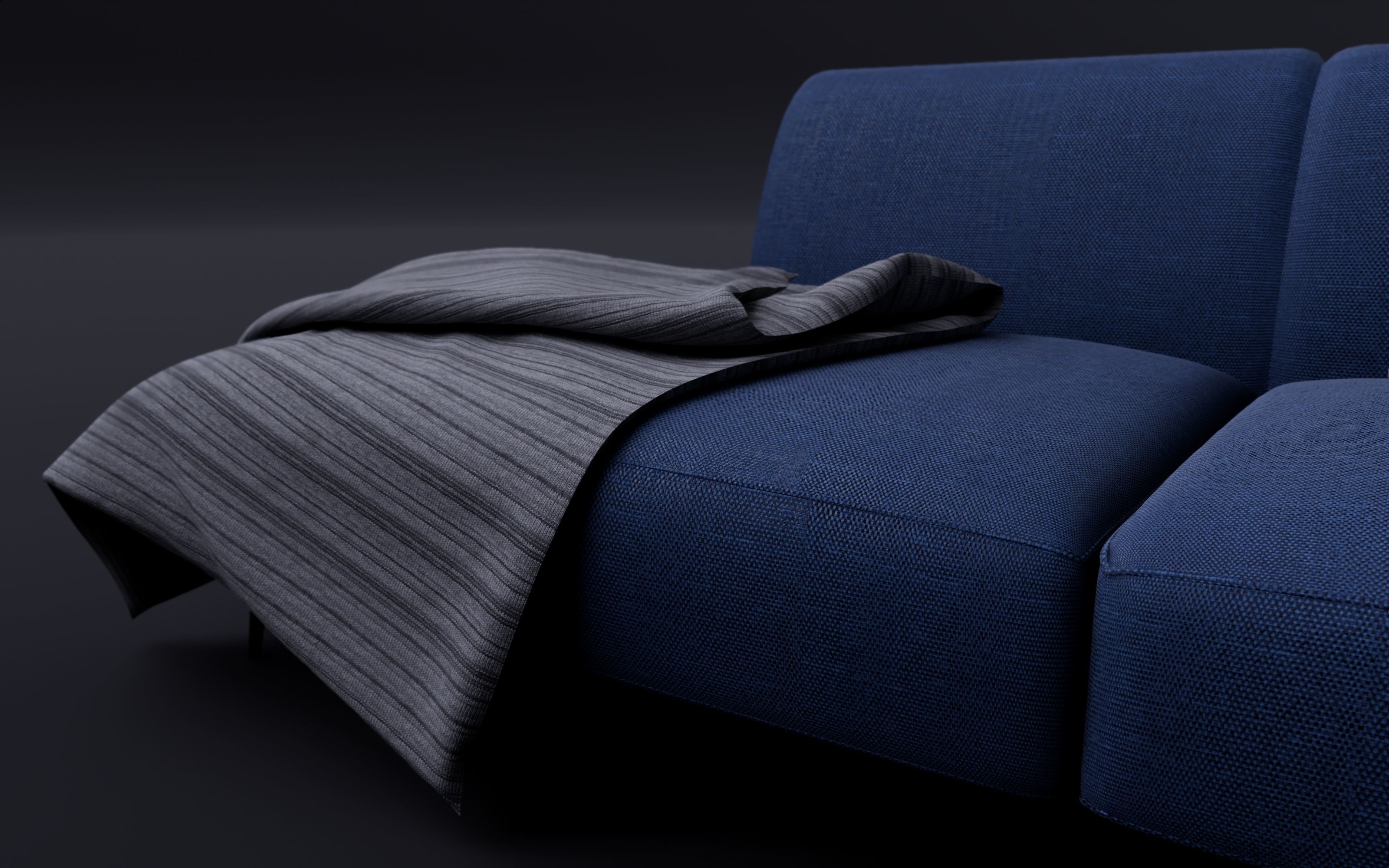 Sofa With Resting - Revit family 3D model_3